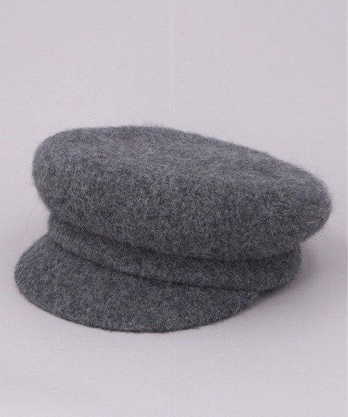 CA4LA（カシラ）の「YK ANGORA CAS（キャスケット・メンズ・ブラック/グレー/ベージュ・ONESIZE）」の2枚目の写真