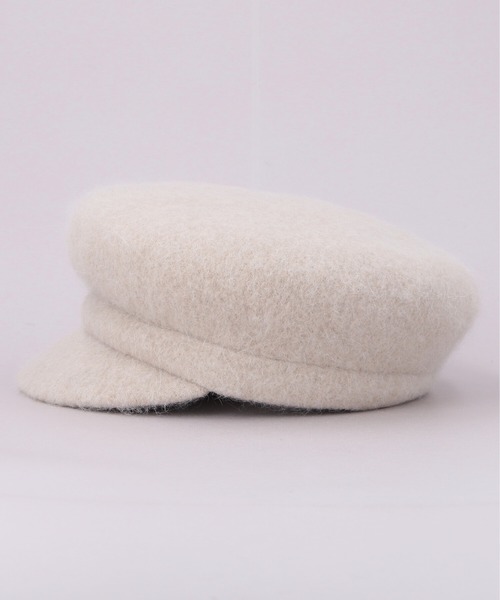 CA4LA（カシラ）の「YK ANGORA CAS（キャスケット・メンズ・ブラック/グレー/ベージュ・ONESIZE）」の5枚目の写真