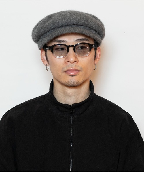 CA4LA（カシラ）の「YK ANGORA CAS（キャスケット・メンズ・ブラック/グレー/ベージュ・ONESIZE）」の11枚目の写真