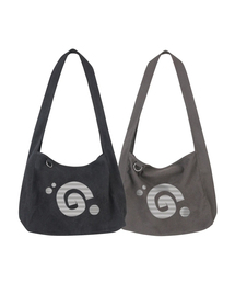 GRAVER(O[o[)[UNISEX] G SYMBOL Cotton Canvas Crossbody Bag_2 Colors(bZW[obO)