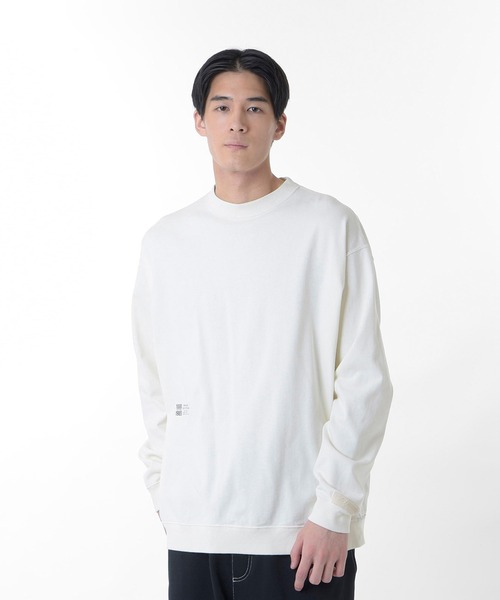 NEW BALANCE(ニューバランス)の「1000 リブ裾ロングスリーブ Tシャツレギュラーフィット(Tシャツ/カットソー・メンズ・ブラック/グレー/ホワイト/ネイビー・SMALL/MEDIUM/LARGE/X-LARGE)」の1枚目の写真