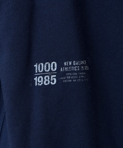 NEW BALANCE(ニューバランス)の「1000 リブ裾ロングスリーブ Tシャツレギュラーフィット(Tシャツ/カットソー・メンズ・ブラック/グレー/ホワイト/ネイビー・SMALL/MEDIUM/LARGE/X-LARGE)」の22枚目の写真