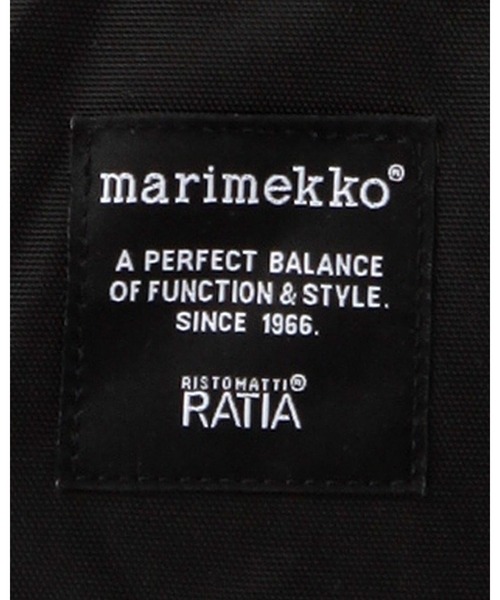 marimekko（マリメッコ）の「【ノベルティ付】Roadie / PAL shoulder bag & Unikko / Mini Smartbag（ショルダーバッグ・レディース・ブラック・FREE）」の5枚目の写真