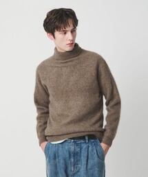 BEAUTY&YOUTH UNITED ARROWS（ビューティーアンドユースユナイテッドアローズ）の「ヘアリー ヤク アゼ タートルニット（ニット/セーター・メンズ）」