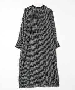 セール】ワッフルツイード Vネックワンピース（ワンピース）｜BALLSEY