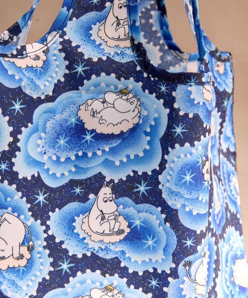 Cath Kidston(キャスキッドソン)の「ムーミン フォルダウェイ ショッパーMoomin Clouds(エコバッグ/サブバッグ・レディース・その他・FREE)」の4枚目の写真