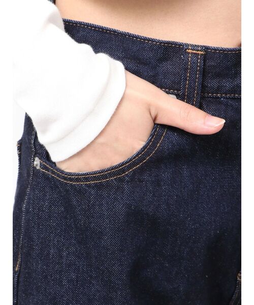 Ungrid（アングリッド）の「カーブルーズデニム（デニムパンツ・レディース・インディゴブルー・25inch/26inch/24inch）」の8枚目の写真
