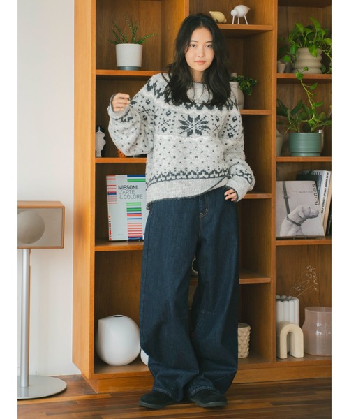 カーブルーズデニム(デニムパンツ)|Ungrid(アングリッド)の カーブルーズデニム(デニムパンツ)|Ungrid(アングリッド)の