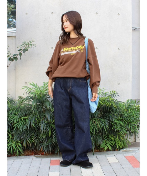 Ungrid（アングリッド）の「カーブルーズデニム（デニムパンツ・レディース・インディゴブルー・25inch/26inch/24inch）」の20枚目の写真