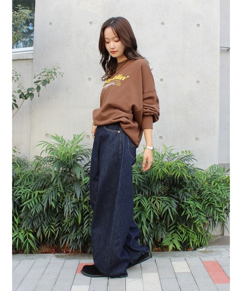 Ungrid（アングリッド）の「カーブルーズデニム（デニムパンツ・レディース・インディゴブルー・25inch/26inch/24inch）」の21枚目の写真