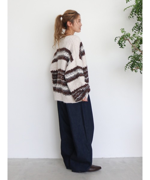 Ungrid（アングリッド）の「カーブルーズデニム（デニムパンツ・レディース・インディゴブルー・25inch/26inch/24inch）」の15枚目の写真