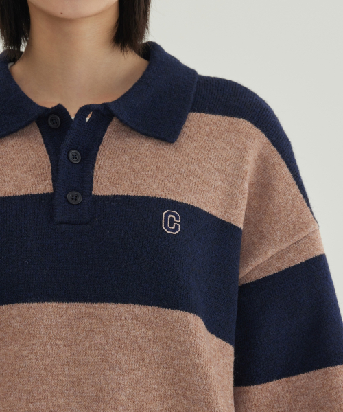 COVERNAT(カバーナット)の「ストライプカラー ニット ネイビー(ニット/セーター・レディース・その他・SMALL/MEDIUM/LARGE/X-LARGE)」の7枚目の写真