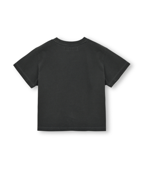 BROWNYARD(ブラウンヤード)の「W ウォッシュドベイビーTシャツ, ウォッシュドブラック(Tシャツ/カットソー・レディース・その他・1/2)」の2枚目の写真