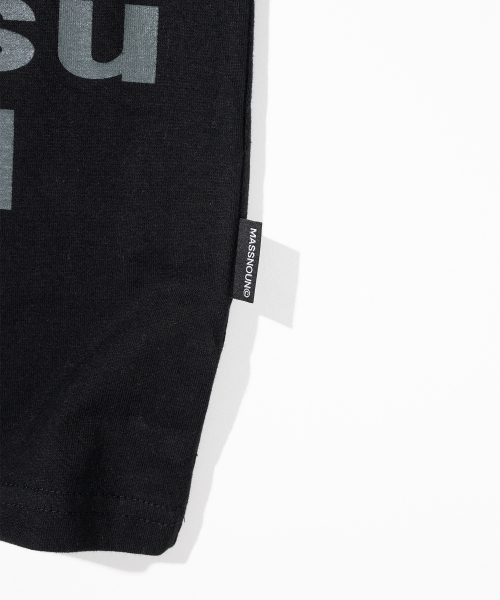 MASSNOUN(マスノウン)の「アンメザードバンパルティ MSITS004-BK(Tシャツ/カットソー・レディース・その他・MEDIUM/LARGE/X-LARGE)」の12枚目の写真
