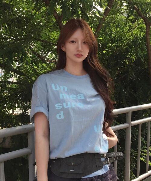 MASSNOUN(マスノウン)の「アンメザードバンパルティ MSITS004-BK(Tシャツ/カットソー・レディース・その他・MEDIUM/LARGE/X-LARGE)」の7枚目の写真