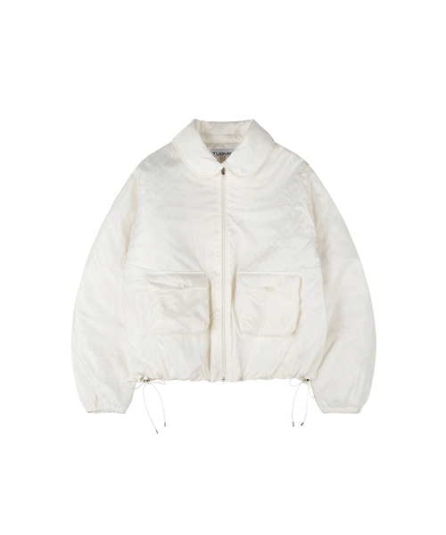 TUOMIO（トゥオミオ）の「DOT BALLOON JUMPER [IVORY]（ダウンジャケット/コート・レディース・その他・1/2）」の9枚目の写真