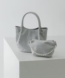 インバッグ付ミニパールバッグ