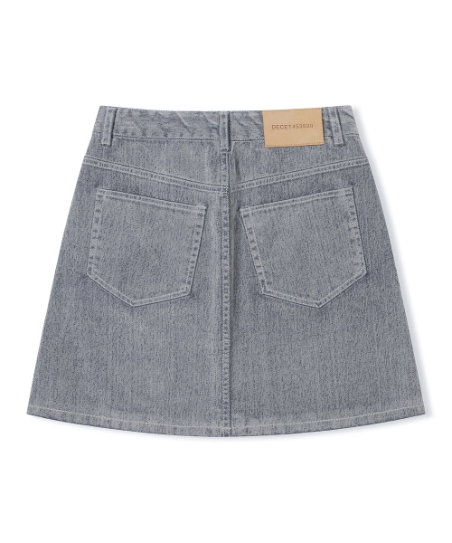 DECET WOMEN（デケット ウーマン）の「[ベルベットデニム] ベルベットミニスカート DCSK007FOGBLUE（スカート・レディース・その他・X-SMALL/SMALL/MEDIUM）」の9枚目の写真