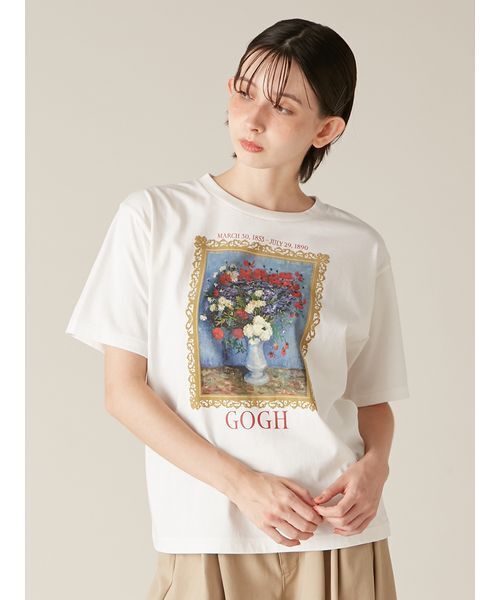 LILY BROWN｜リリーブラウンのTシャツ/カットソー（ホワイト/白色系