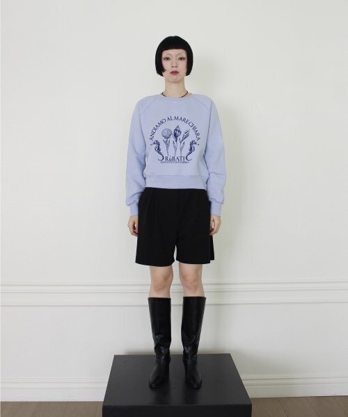 RUBATI(ルバティ)の「Shell Flower Sweatshirt (DAWN BLUE)(スウェット・レディース・その他・size2/size1)」の6枚目の写真