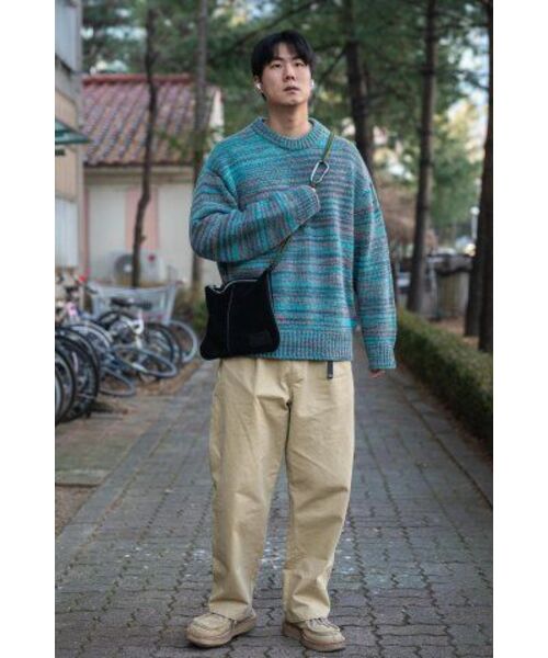 WANGGWAN(ワングァン)の「CRT840 チノワイドパンツ ベージュ(その他パンツ・メンズ・その他・LARGE/MEDIUM)」の6枚目の写真