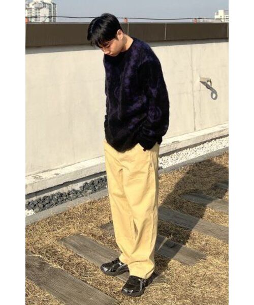 WANGGWAN(ワングァン)の「CRT840 チノワイドパンツ ベージュ(その他パンツ・メンズ・その他・LARGE/MEDIUM)」の7枚目の写真