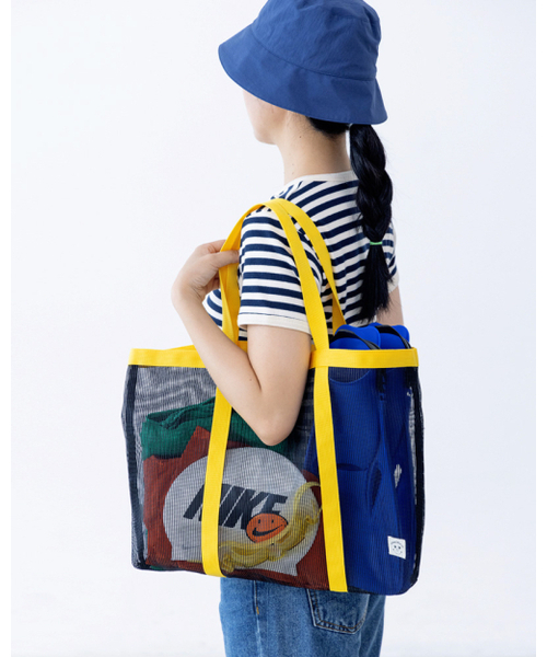 HOWKIDSFUL（ハウキッズフル）の「NET BAG (YELLOW)（ショルダーバッグ・レディース・その他・FREE）」の3枚目の写真