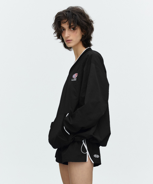 MENASOO(ミナス)の「ランニングトラックナイロンショーツ_ブラック(その他パンツ・レディース・ブラック・SMALL/MEDIUM)」の4枚目の写真