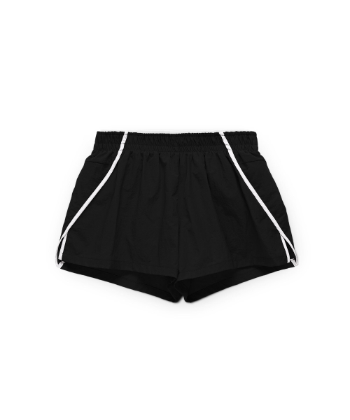 MENASOO(ミナス)の「ランニングトラックナイロンショーツ_ブラック(その他パンツ・レディース・ブラック・SMALL/MEDIUM)」の10枚目の写真