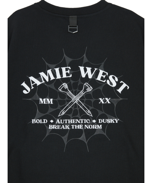 JAMIE WEST（ジェイミーウエスト）の「オールドスクール JW スウェットシャツ (ブラック)（スウェット・レディース・その他・MEDIUM/LARGE/X-LARGE）」の10枚目の写真