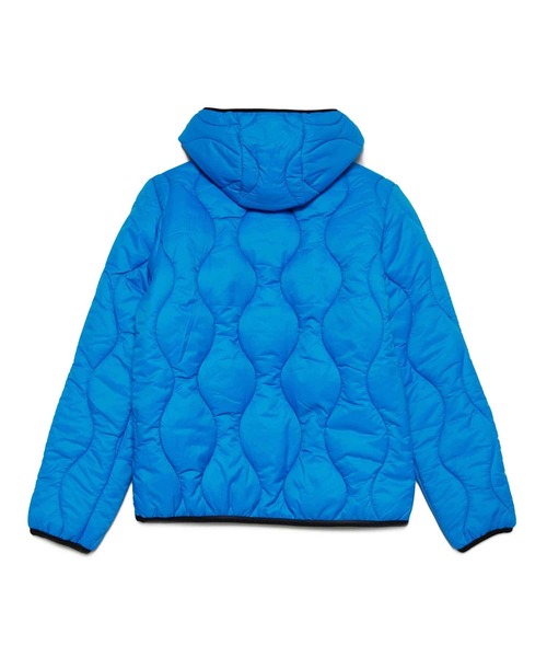 DIESEL KIDS(ディーゼルキッズ)の「DIESEL(ディーゼル)Kids & Junior ワンポイントブランドロゴフードキルティングジャケット(その他アウター・キッズ・グリーン/ライトイエロー/ブルー・4Y/6Y/12Y/14Y/8Y/10Y/16Y)」の6枚目の写真