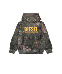 【Hiro】DIESEL　L-CARRSY　レザーパーカー　グリーン 中古・古着通販】DIESEL (ディーゼル) レザーパーカー グリーン サイズ