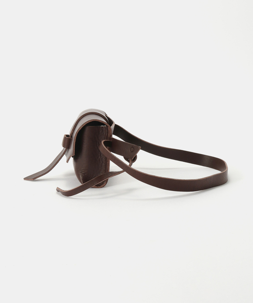 FRAMeWORK（フレームワーク）の「ARCHI LEATHER BODYバッグ（クラッチバッグ・レディース・ブラウン/ブラック・FREE）」の3枚目の写真