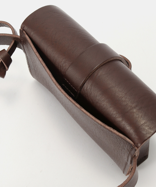 FRAMeWORK（フレームワーク）の「ARCHI LEATHER BODYバッグ（クラッチバッグ・レディース・ブラウン/ブラック・FREE）」の8枚目の写真
