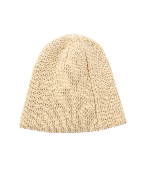 SEA(シー)の「コットンリネンニットビーニー(ニットキャップ/ビーニー・レディース・ベージュ/ホワイト/ブラック・ONE SIZE)」の10枚目の写真