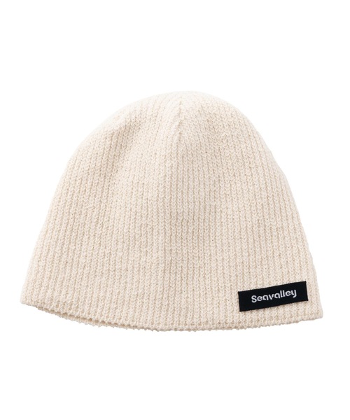 SEA(シー)の「コットンリネンニットビーニー(ニットキャップ/ビーニー・レディース・ベージュ/ホワイト/ブラック・ONE SIZE)」の11枚目の写真