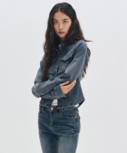 DECET WOMEN(デケット ウーマン)の「Western Slim Denim Shirts DCWSH003BLUE(シャツ/ブラウス・レディース・その他・SMALL/MEDIUM/LARGE)」の5枚目の写真