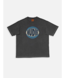 Nudie Jeans/ヌーディージーンズ Koffe / プリントTシャツ / Antracite