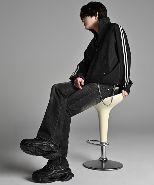 ADRER（アドラー）の「The Nylon Jacket / ザ・ナイロンジャケット（ナイロンジャケット・メンズ・ブラック/グレー/ネイビー・L/M/S/XS）」の20枚目の写真