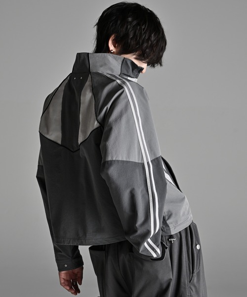 ADRER（アドラー）の「The Nylon Jacket / ザ・ナイロンジャケット（ナイロンジャケット・メンズ・ブラック/グレー/ネイビー・L/M/S/XS）」の12枚目の写真
