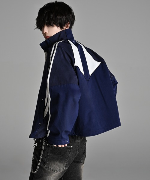 ADRER（アドラー）の「The Nylon Jacket / ザ・ナイロンジャケット（ナイロンジャケット・メンズ・ブラック/グレー/ネイビー・L/M/S/XS）」の4枚目の写真