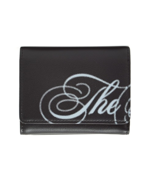 X-girl(エックスガール)の「SPRAY SCRIPT LOGO MINI WALLET(財布・レディース・ブラック/カモフラージュ/ピンク・ONE SIZE)」の4枚目の写真