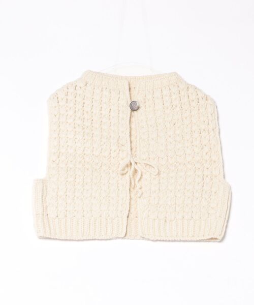 kha:ki(カーキ)の「「KHA:KI / カーキ」HAND KNIT 2WAY VEST(ニット/セーター・レディース・オフホワイト/グレー・1)」の17枚目の写真