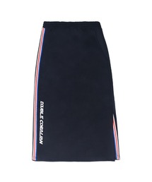 CORALIAN（コラリアン）の「ランオフロングスウェットスカートネイビー（スカート）」