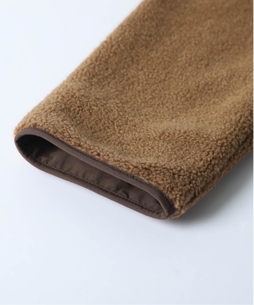 La-gemme（ラジェム）の「フードボアコート（ブルゾン・レディース・ブラウン/ベージュ/チャコール・フリー）」の21枚目の写真