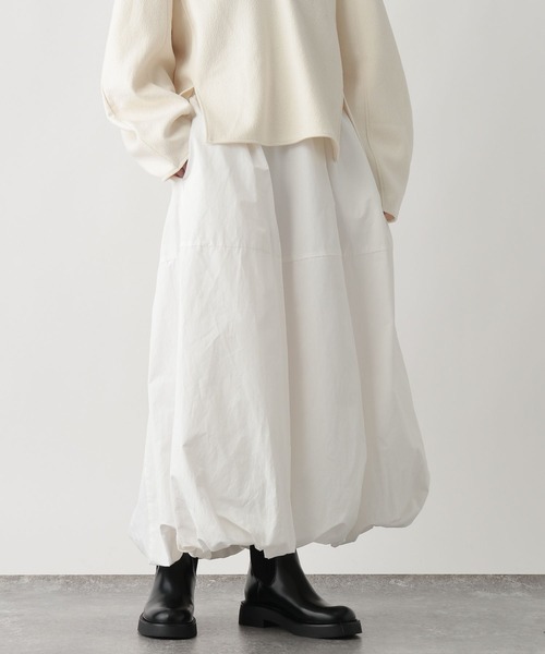 studio CLIP（スタディオクリップ）の「《ウタオ》バルーンスカート（スカート・レディース・ブラック/ホワイト・FREE）」の17枚目の写真