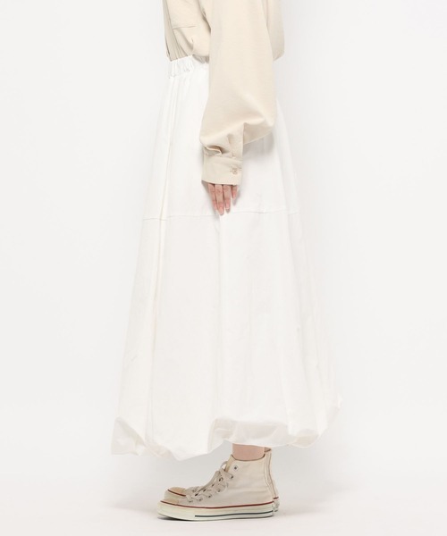 studio CLIP（スタディオクリップ）の「《ウタオ》バルーンスカート（スカート・レディース・ブラック/ホワイト・FREE）」の5枚目の写真