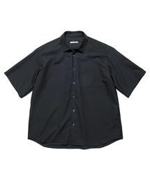 uniform experiment(���j�t�H�[���G�N�X�y�������g)��STRETCH WOOL RELAX-FIT S/S SHIRT(�V���c/�u���E�X)