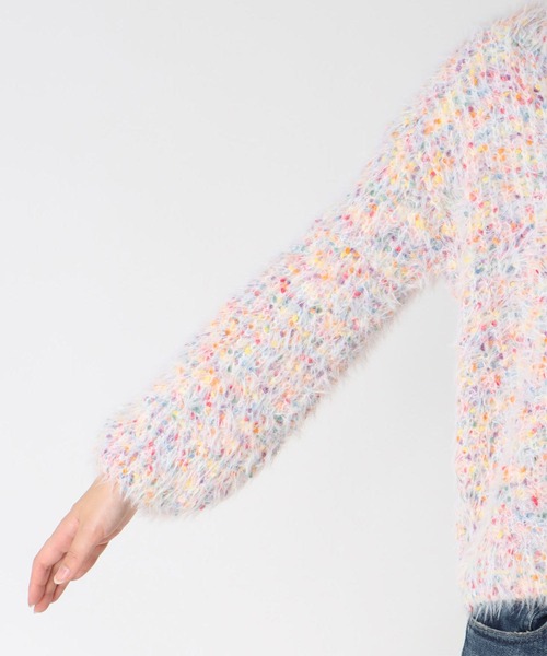 Cepica（セピカ）の「ポコポコMIXヤーンニットプルオーバー（ニット/セーター・レディース・アイボリー・FREE）」の11枚目の写真