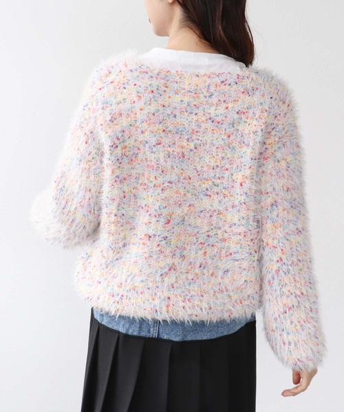 Cepica（セピカ）の「ポコポコMIXヤーンニットプルオーバー（ニット/セーター・レディース・アイボリー・FREE）」の2枚目の写真